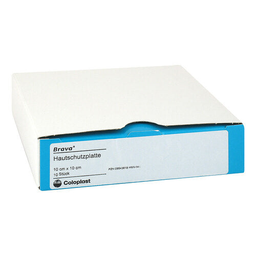 Plaque de protection cutanée Brava® à découper 10 pièces. 10cmx10cm