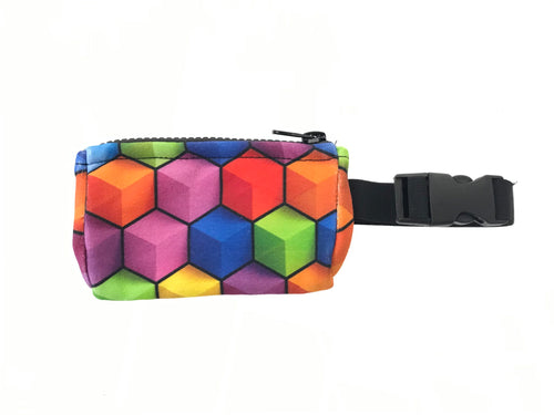 Bauchtasche Cube mit flexiblem Gurt