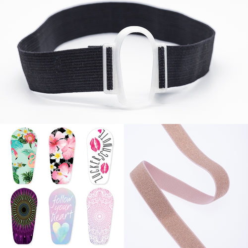 Bracelet avec support set 1 (par exemple pour Dexcom G6)