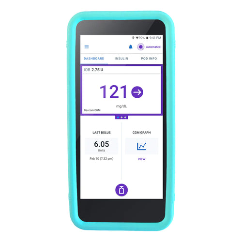 Omnipod 5 Silikonhülle SOFT Aqua