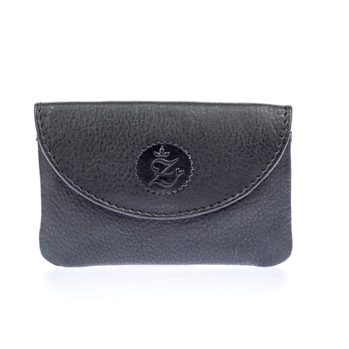 Zuckerschmuck® Sac ceinture pour pompe à insuline avec clip en cuir véritable noir