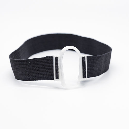Bracelet avec support transparent-argenté (par exemple pour Dexcom G6)
