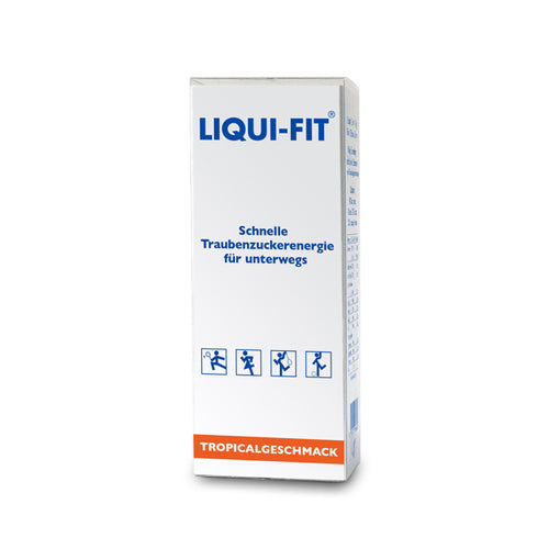 Liqui-Fit®Tropical Geschmack - flüssige Zuckerlösung- 13g schnelle KH/Sachet