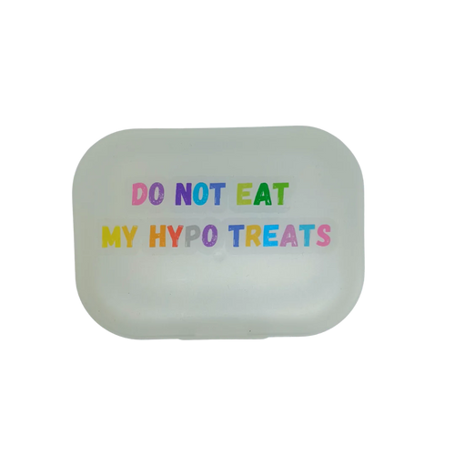 Diabetes HYPO BOX groß "Dont eat my Hypo Treats"