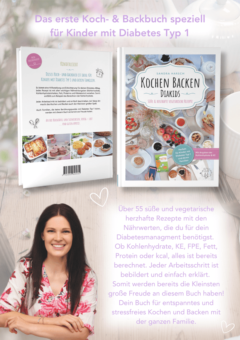 Rezept Buch Kochen Backen für Diabetiker Kids