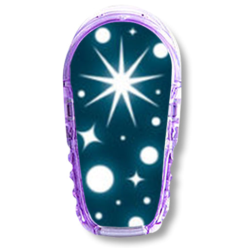 Dexcom G6 Sticker Sterne Dexcom G6 Sticker Set "Sparkling Stars"