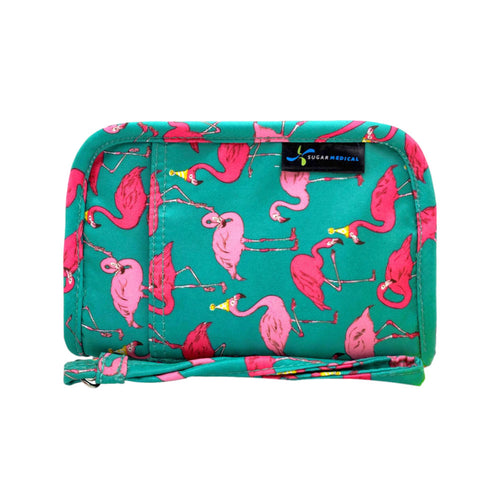 Diabetes accessory bag "Flamingo"