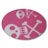 Sensor Tape Skulls pink