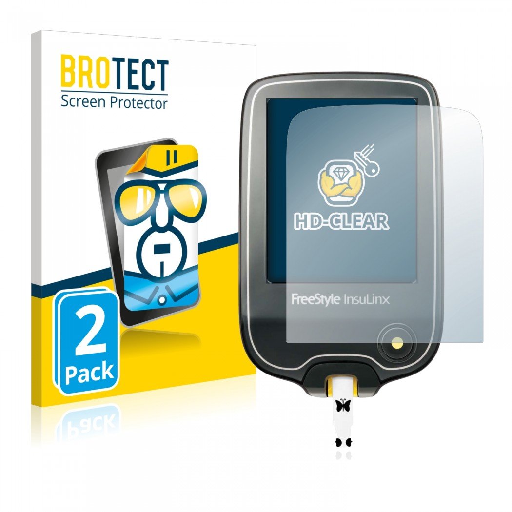 brotect Pellicola Vetro Opaca per Freestyle Libre 2 (3 Pezzi) Protezione Schermo [Anti-Riflesso, Durezza 9H brotect Pellicola Vetro Opaca per Freestyle Libre 2 (3 Pezzi) Protezione Schermo [Anti-Riflesso, Durezza 9H