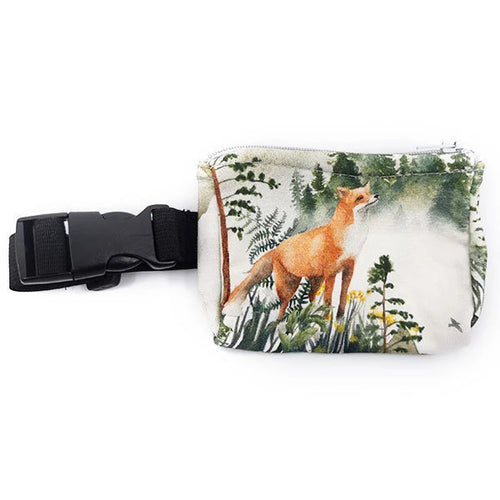 Fox bum bag with flexible strap