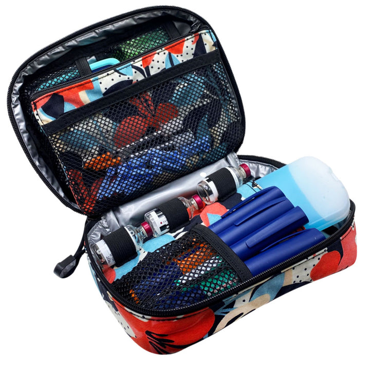 #2 Mod Floral Insulated Case set up back ice pack WEB