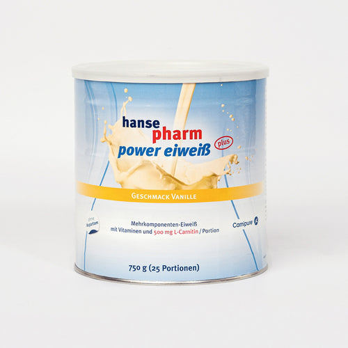 Hansepharm - power eiweiß plus - 750g Vanillegeschmack