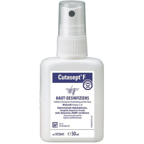 Cutasept F skin disinfection, colourless 50 ml spray bottle