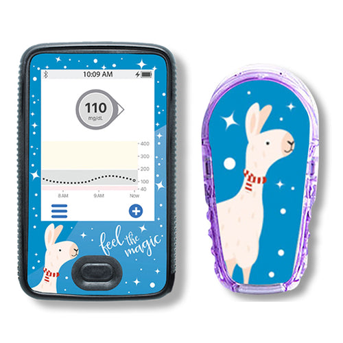 Dexcom G6 Sticker Set "Magic Lama"