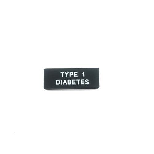 Diabetes Type 1 Alert for Watches - Black