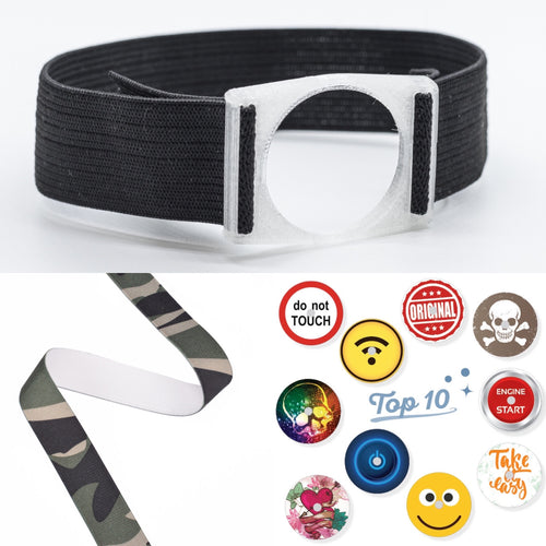 Armband Set "Top10" (z.B. für Freestyle Libre 1+2)