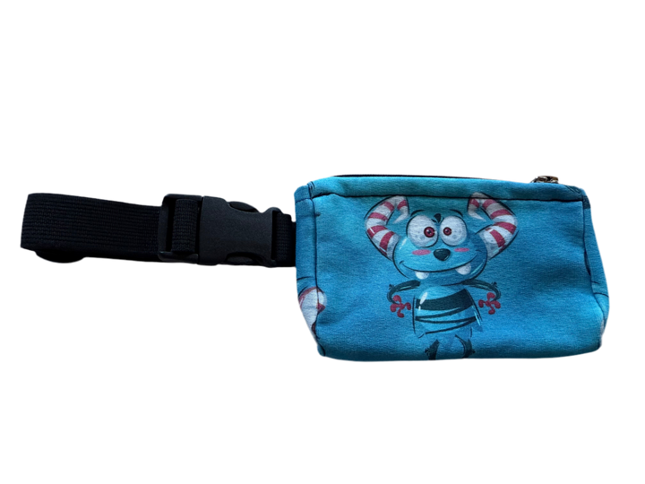 Bauchtasche Monster mit flexiblem Gurt