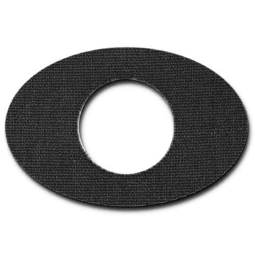 JEWELRY Tape Black Oval (e.g. Libre 3)