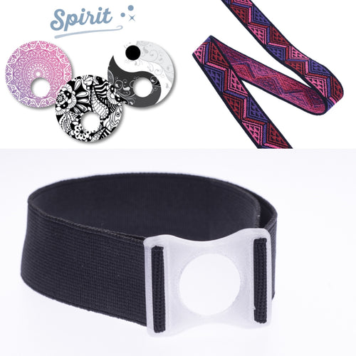 Bracelet with holder set “Spirit” (e.g. for Freestyle Libre 3)