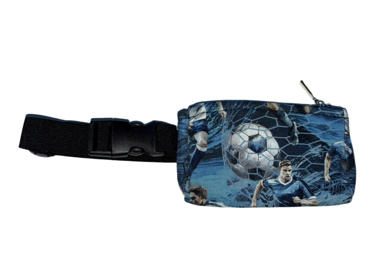 Bauchtasche Fussball mit flexiblem Gurt