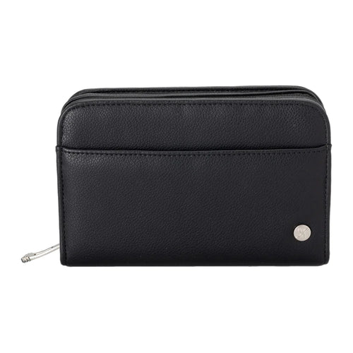 Diabetes accessory bag leather vegan "Black"