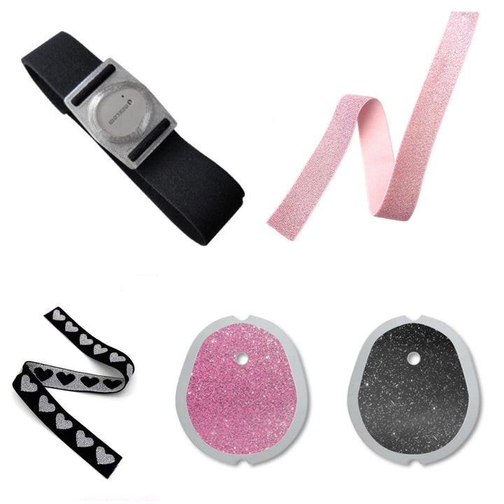 Bling Glitzer Set Dexcom G7 Sensor Armband