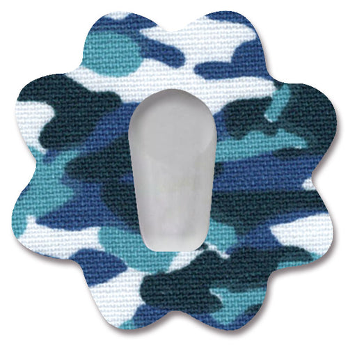 SCHMUCK Tape Blume Camouflage Blau (passend G6)