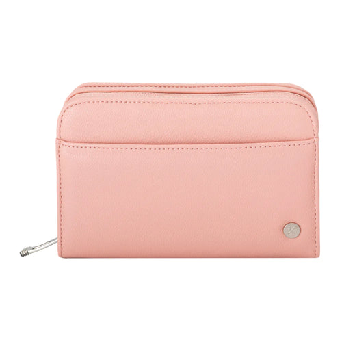 Diabetes accessory bag leather vegan "Rose"