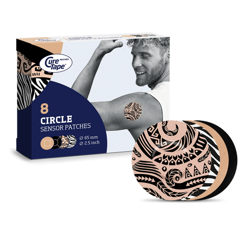 CGM Sensor Patches Circle ''MIX'' 25 Stück