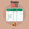 Diablo zuckerfreie Milchschokolade mit Mandeln 75g - nur 6g anrechenbare KH/Tafel