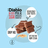Diablo zuckerfreie Milchschokolade Chrispy Rice 75g - nur 12g anrechenbare KH/Tafel