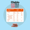 Diablo zuckerfreie Milchschokolade Chrispy Rice 75g - nur 12g anrechenbare KH/Tafel