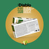 Diablo zuckerfreie Dubaischokolade 200g - nur 10,2g anrechenb. KH/100g