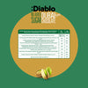 Diablo zuckerfreie Dubaischokolade 200g - nur 10,2g anrechenb. KH/100g