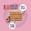 Diablo zuckerfreie Waffel mit Schokoladencreme (150g) -  9–14 g anrechenbare KH/25 g Portion