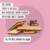 Diablo zuckerfreie Waffel mit Schokoladencreme (150g) -  9–14 g anrechenbare KH/25 g Portion
