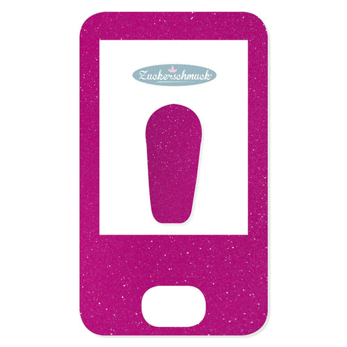 Dexcom G6 Sticker Set "Glitter Pink"