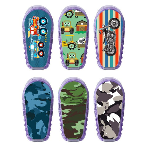 Dexcom G6 Sticker Set CARS + CAMO