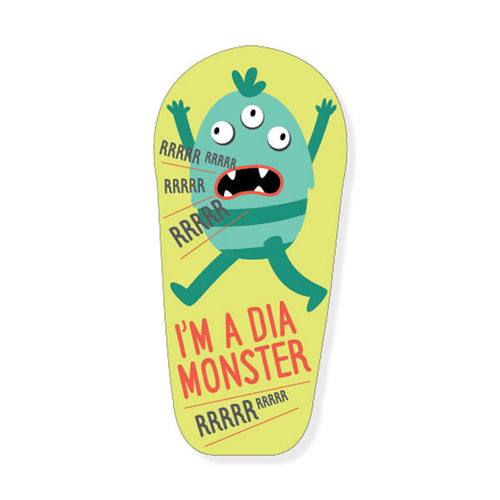 Dexcom G6 Sticker "I'm a Dia Monster"