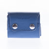 Tasche t:slim echt Leder mit Clip blau