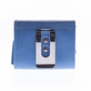 Tasche t:slim echt Leder mit Clip blau