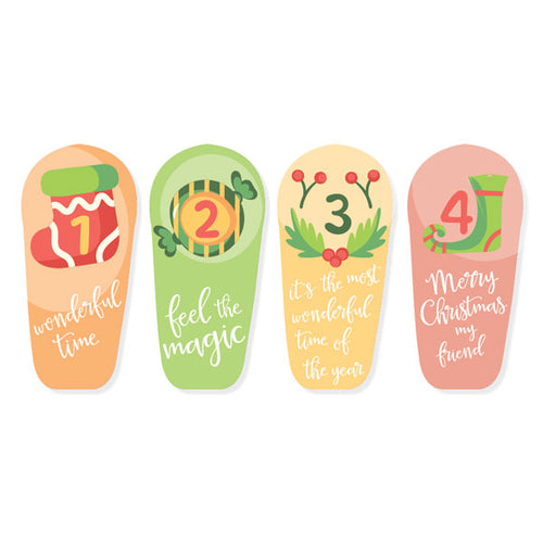 Dexcom G6 Sticker "Advent Set 1, 2, 3, 4"