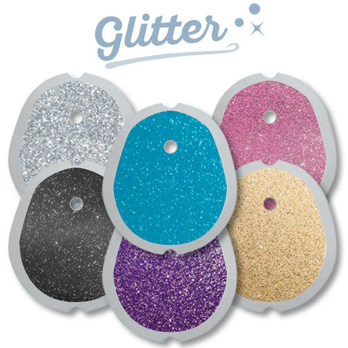 Pack of 6 Dexcom G7 stickers "GLITTER"