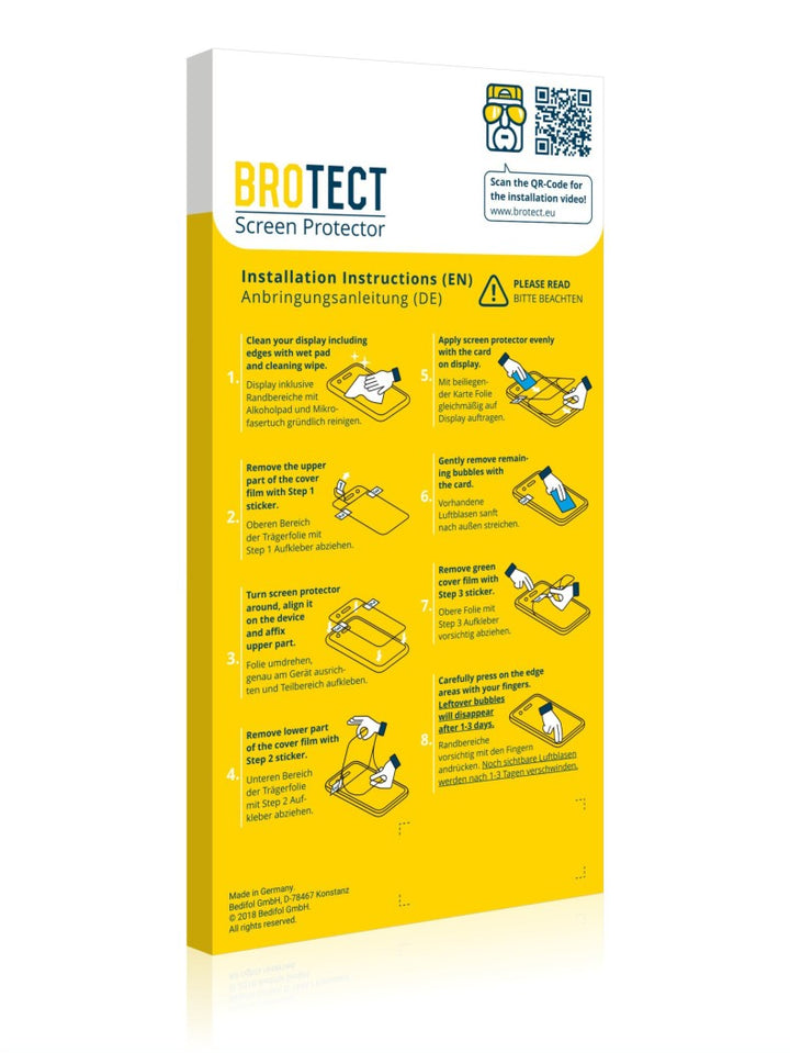NEW: 2x BROTECT® Flex Full-Screen curved screen protector for Dexcom G7 CGM