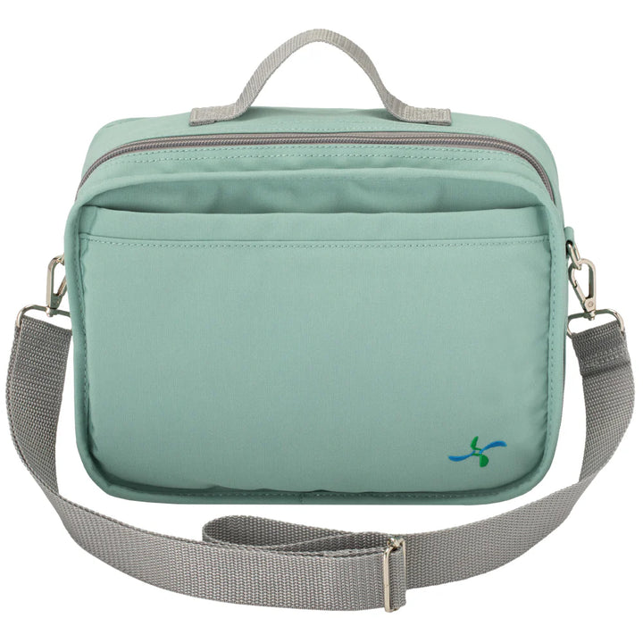Diabetes Reisetasche mit Gepäckgurt - Seafoam