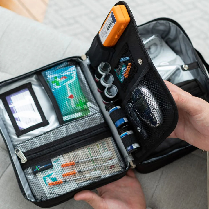 Diabetes travel bag "Purple"