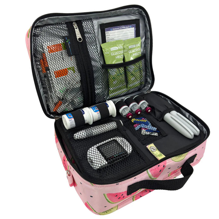 Diabetes travel bag "Purple"