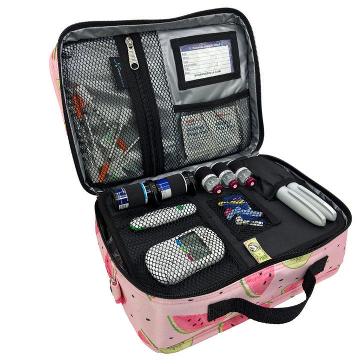 Diabetes travel bag "Purple"