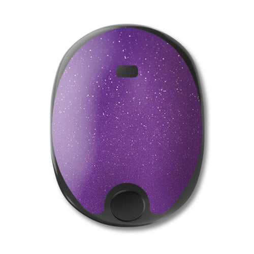 Eversense XL Transmitter Sticker "Glossy Glitter Purple"