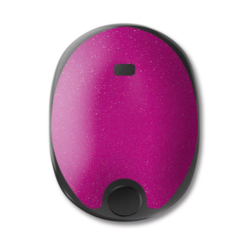 Eversense XL Transmitter Sticker "Glossy Glitter Pink"